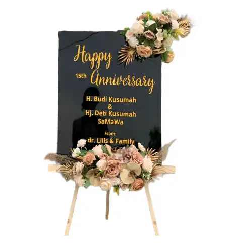 Papan Bunga Akrilik Pandau Hulu Ii